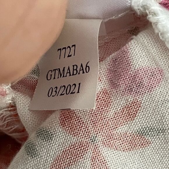 Aeropostale Printed Twist-Front Tie-Back Romper Size XS - Picture 11 of 11